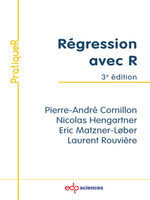 cover image of Régression avec R